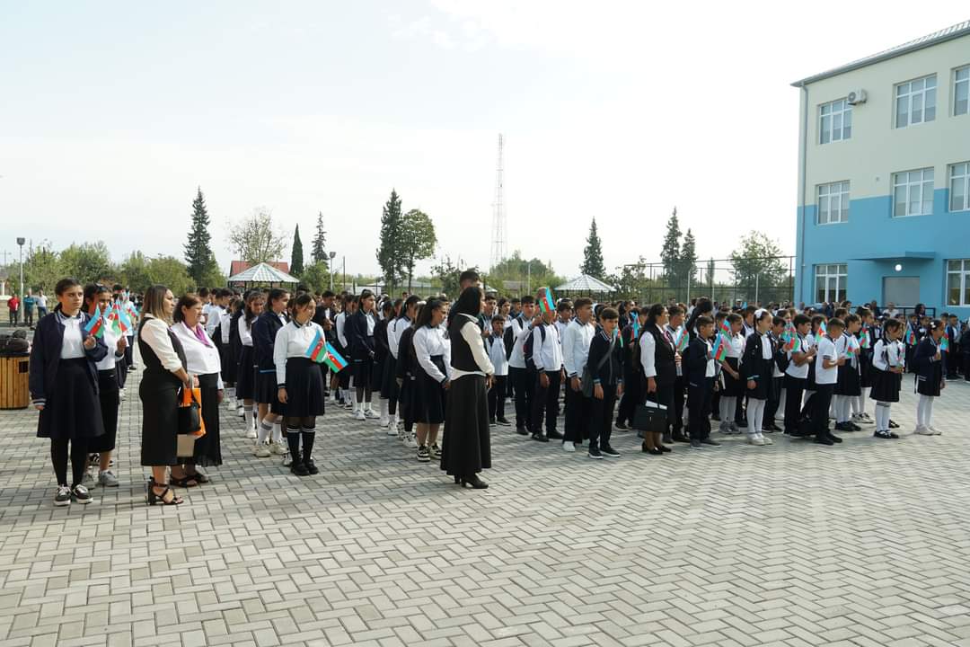 Zaqatala rayonunun Muğanlı kənd tam orta məktəbinin açılış mərasimi keçirilib